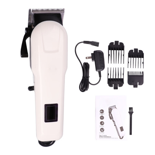 Elektrischer Haarschneider LCD-Display 100-240V Friseur
