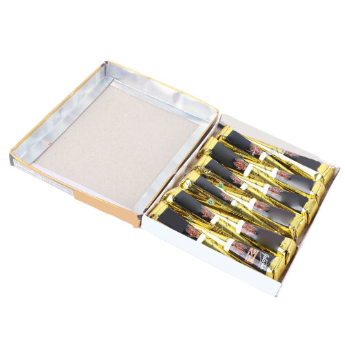 12 Pack Temporary Tattoo Paste Black 25g Long Lasting Semi Permanent