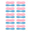 (Pink) 10x Kabelbinder Organizer blau 1