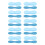 (Blue) 10x Kabelbinder Organizer blau 1