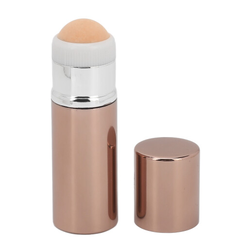(Brown) 2-in-1 Gesichtöl-Absorber Roller Doppelkopf Vulkangestein 1