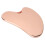 Strumento Gua Sha Faccia Metallo Oro Rosa 5