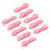 (Pink) 10x Kabelbinder Organizer blau 4