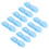 (Blue) 10x Kabelbinder Organizer blau 3