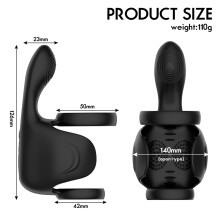 Silikon-Vibrationsring Prostatamassage 10 Modi