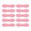 (Pink) 10x Kabelbinder Organizer blau 5