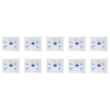10pcs Disposable CPR Face Shield with One-Way Valve Breathing Barrier