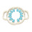 (Sky Blue) Sky Blue Leg Roller Massager 1