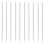100pcs Disposable 316 Stainless Steel Piercing Needles 16G 2