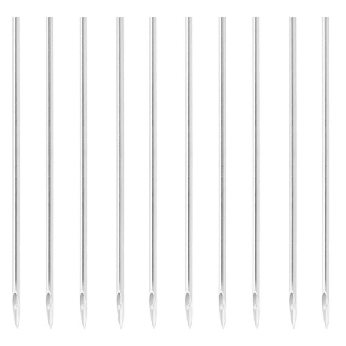 100pcs Disposable 316 Stainless Steel Piercing Needles 16G 1
