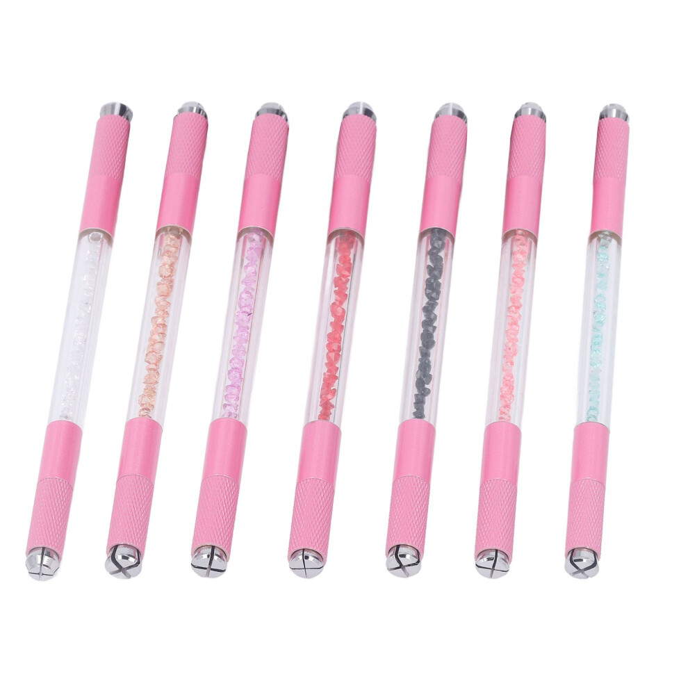 7pcs Double Ended Microblading Eyebrow Tattoo Pen for Beginners