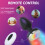 Vibrating Luminous Butt Plug Prostate Massager for Women Men 4