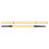(Black) Cosmetic Eyebrow Pencil Double Headed Lasting 3