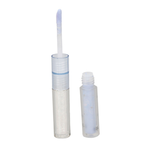 2 in 1 Liquid Eyeshadow Double Headed Glitter Eye Makeup Blue 2