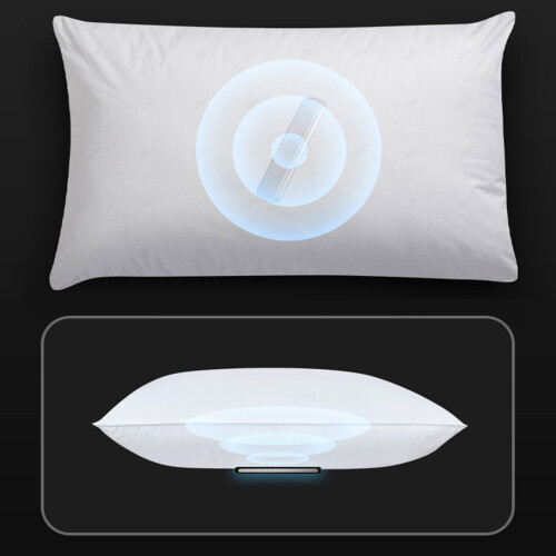 (White Standard) Side Pillow Speaker Bone Conduction BT White 1