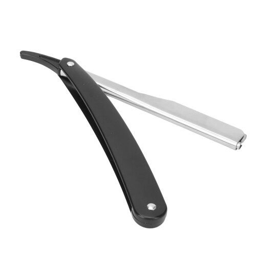 Edelstahl-Bartmesserhalter für Männer, faltbar