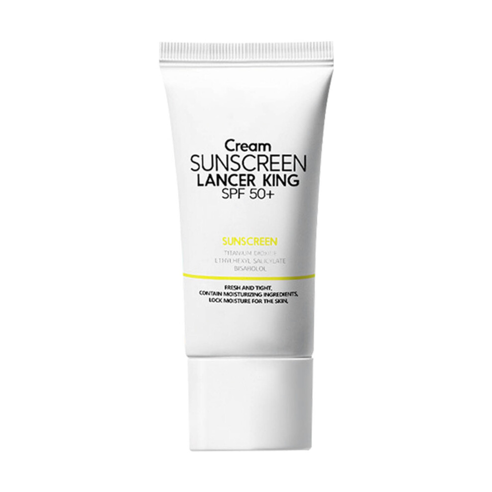 Cream Sunscreen Spf 50 Uv Protection Moisturizing Lotion 60G