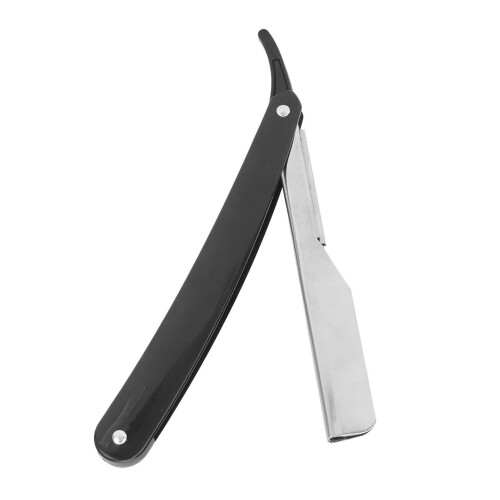 Edelstahl-Bartmesserhalter für Männer, faltbar 1