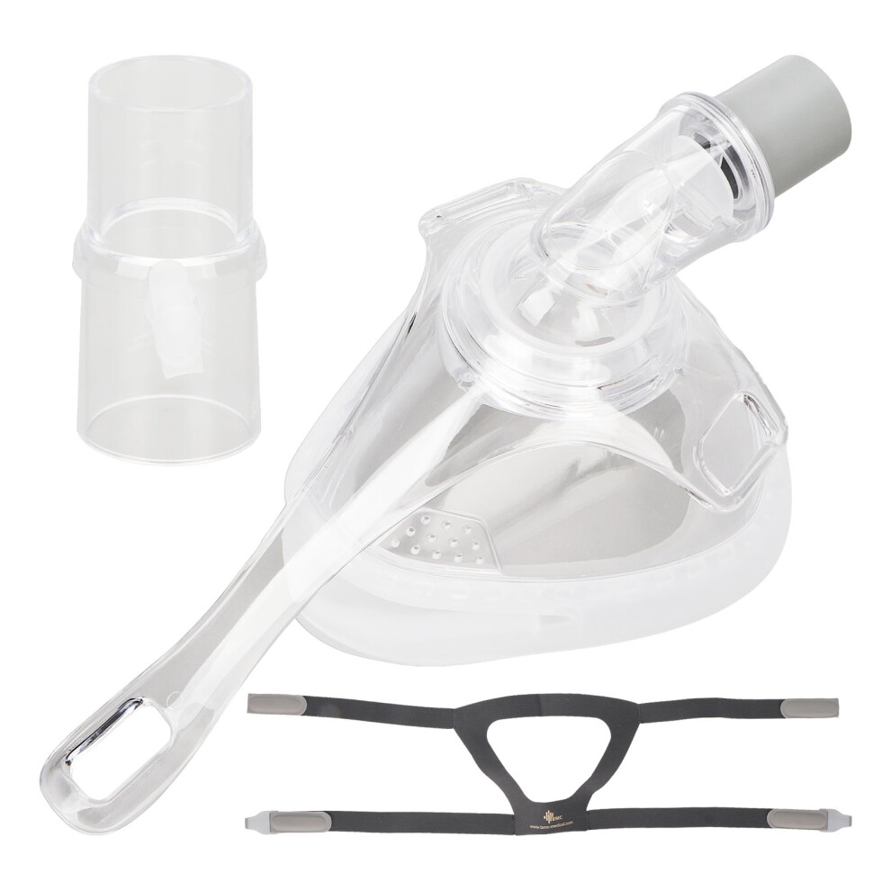 (L) Breathing Machine Nasal Cover Headgear Strap Set For Bmc F5 461605453033