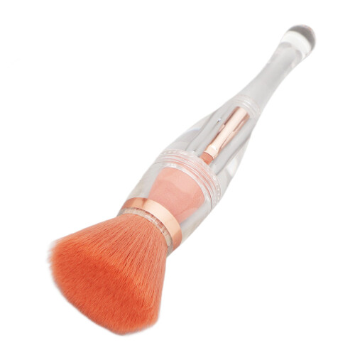 3-in-1 Make-up Dust Brush Long Handle Soft Fiber 2