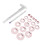 Brustwarzen-Messset 12tlg. Silikonringe 3