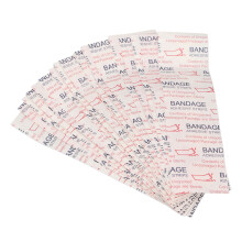 100 Count Clear Waterproof Round Spot Bandage 22mm for Cuts Scrapes