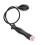 (Type 2) Inflatable Silicone Anal Plug Adjustable Safe Expanding Black Type 1 3