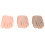 3pcs Silicone Pedicure Training Models 1