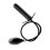 (Type 3) Inflatable Silicone Anal Plug Adjustable Safe Expanding Black Type 1 2
