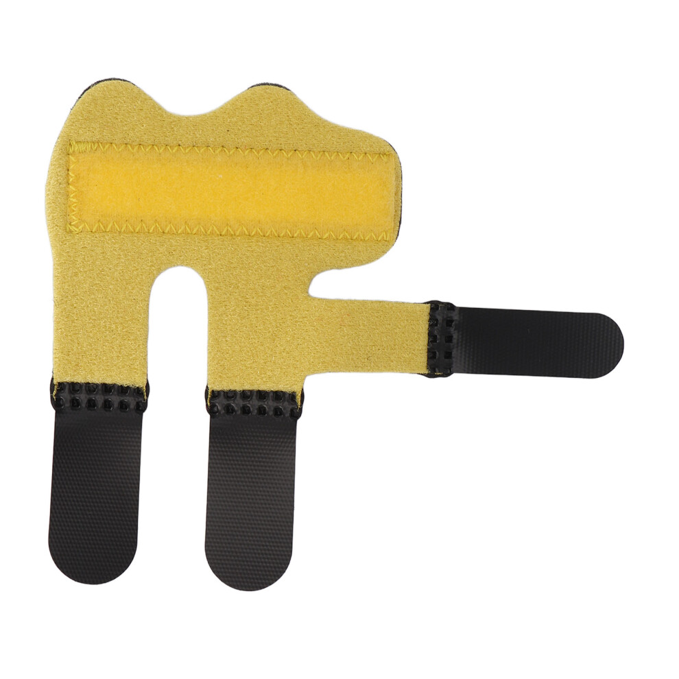 Yellow (Yellow) Finger Splint Straightening Brace For Injured Finger Support