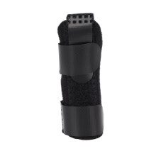 (Black) Weiche Fingerschiene mit Aluminiumstreifen, Schwarz