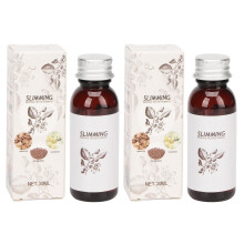 2x30ml Schlankheits-Massageöl für straffende Haut am Bauch