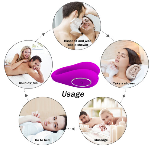 U-Form-Love-Egg-Vibrator mit APP-Steuerung für Klitoris