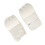 (White) Taekwondo-Handschuh Halb Finger Einstellbar Weiß 2
