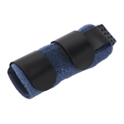 (Dark Blue) Tutore Dito Morbido Nero 1