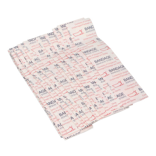 100 Clear Waterproof Round Bandages 22mm for Cuts Scrapes 2