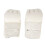 (White) Taekwondo-Handschuh Halb Finger Einstellbar Weiß 3