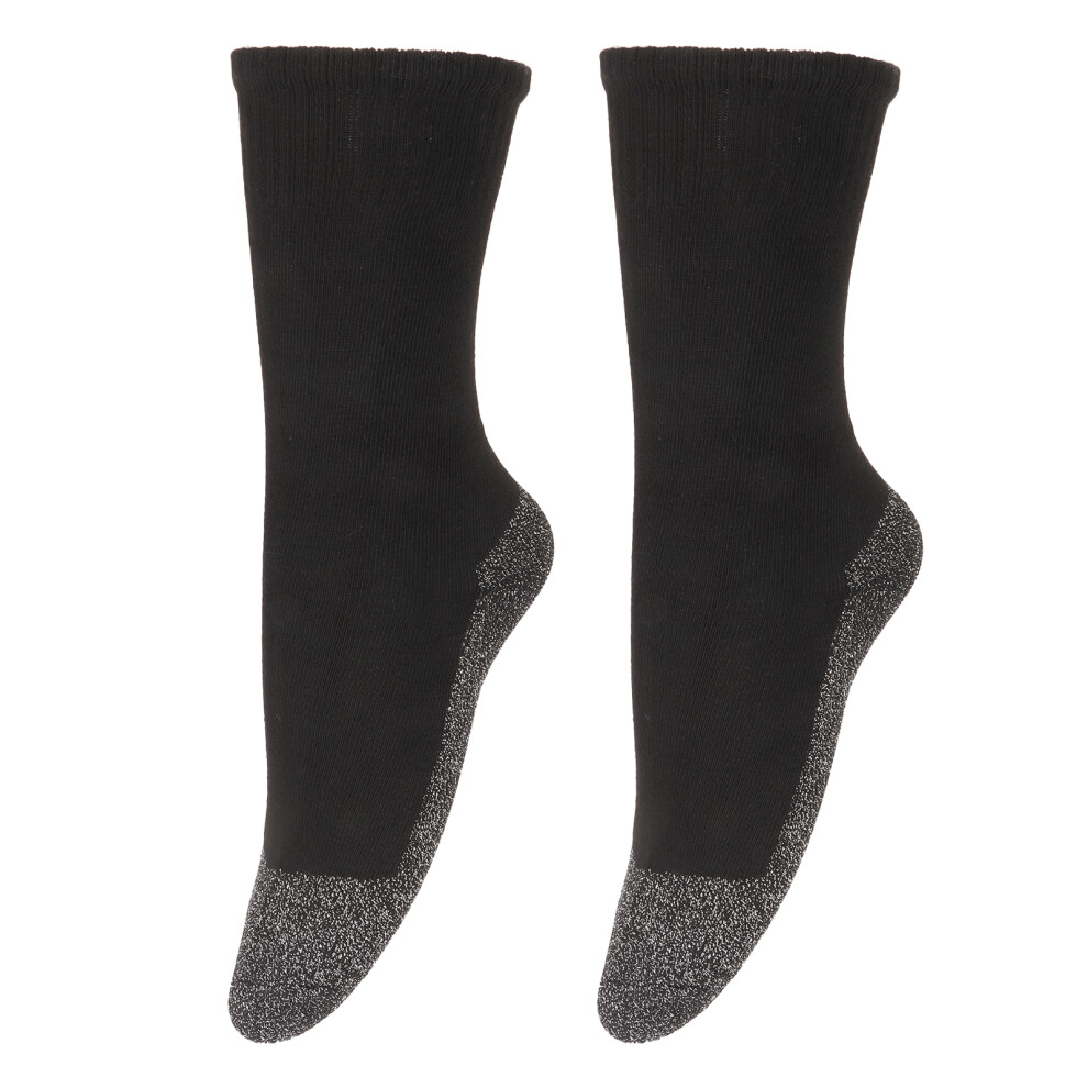 Self Heating Socks 35C Aluminized Fiber Warm Thick for Cold Weather