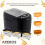 AREBOS AREBOS bread maker 1500g | with 15 programs | 2 dough hooks | timer | LCD display | 3 browning degrees and bread sizes | 850 W | Black 4