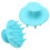 2x Blauwe Siliconen Hoofdhuidmassage 4