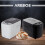 AREBOS AREBOS bread maker 1500g | with 15 programs | 2 dough hooks | timer | LCD display | 3 browning degrees and bread sizes | 850 W | Black 7