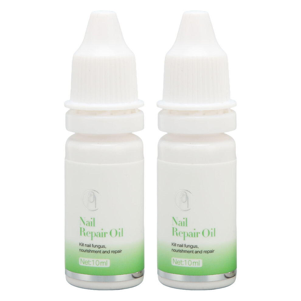 2Pcs Nail Treatment Solution Strengthen Cuticle Repair 10ml