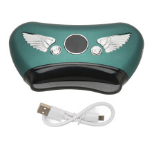 Electric Gua Sha Massager 16 Gears Adjustable Sculpt Bian Stone Green