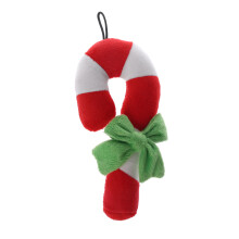 Jouet à mâcher en peluche pour chien, jouet à couiner en-Rouge M