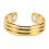 Embossed Gold Magnetic Healing Ring Adjustable Joint Relief 1