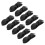 (Black) 10x Kabelbinder Organizer blau 4