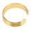 Embossed Gold Magnetic Healing Ring Adjustable Joint Relief 5