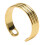 Embossed Gold Magnetic Healing Ring Adjustable Joint Relief 2