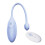 (Blue) Silicone Vibration Toy 9 Modes Waterproof Massage Blue 1