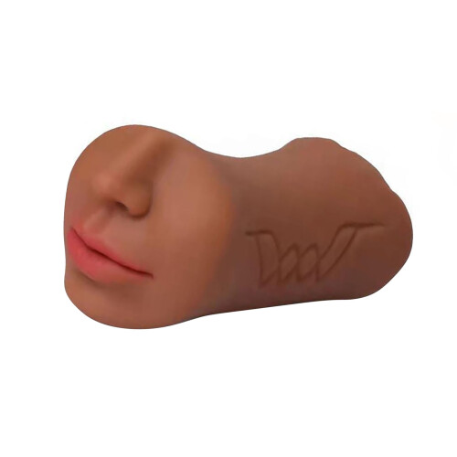 (Brown) Manne Masturbator Cup Dubbel Silicone Bruin 1